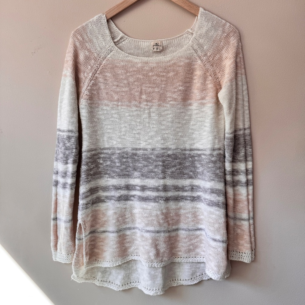 Vintage Coastal Knit Y2K Sweater Tunic